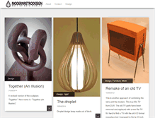 Tablet Screenshot of modernretrodesign.com
